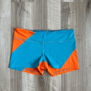Rabbit Blue and Orange Running Shorts